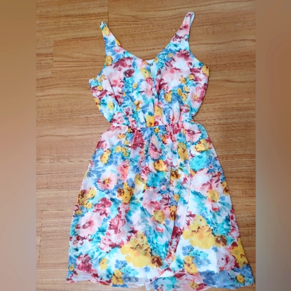 Guess woman floral dress size S